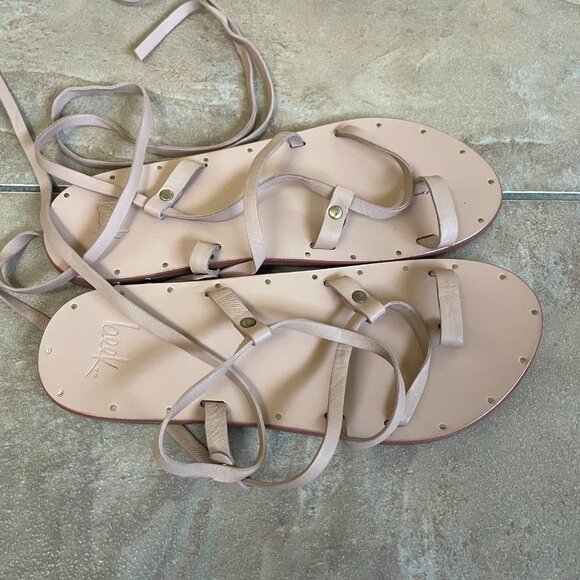 Beek Seriema Ankle Wrap Sandal Sz 7 NEW - Picture 3 of 6